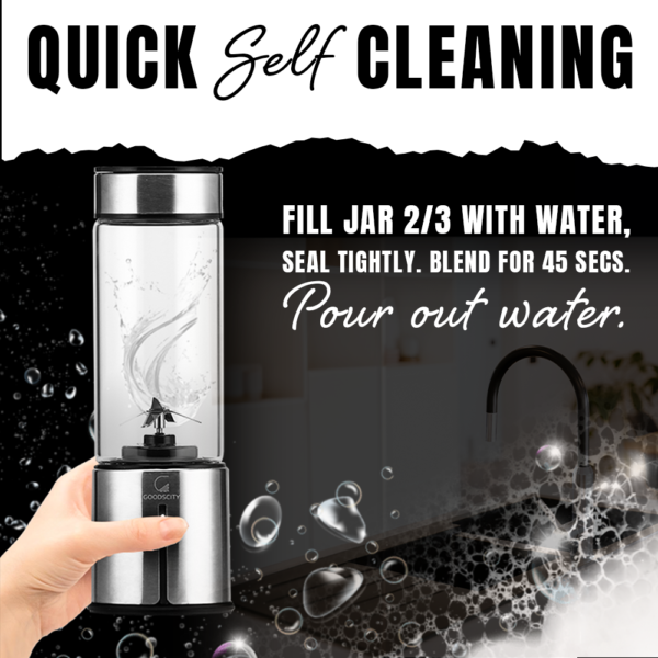 Usb Rechargeable Blender (Juicer) GC-171 SS Body - Image 7